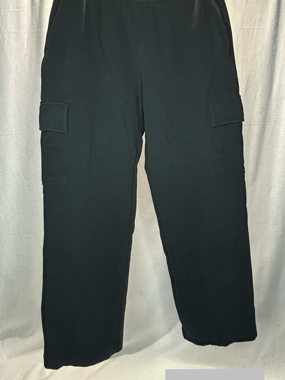 SHEIN Black Men's Cargo Pants with Flap Pockets